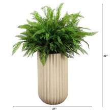 Faux 42” Fern in Planter