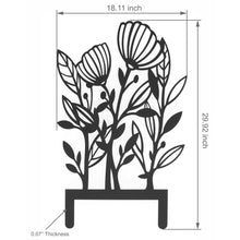 Flower Garden Stakes 2-pack