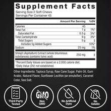 Force Factor Supreme Shilajit Soft Chews, 90 ct.