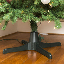 Soportes para árboles de Navidad artificiales de plástico verde Fraser Hill Farm con rotación de 360 grados, para árboles de hasta 2,3 m de alto y 66 cm de diámetro.