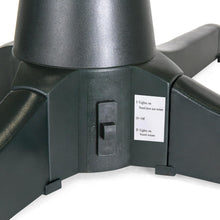 Soportes para árboles de Navidad artificiales de plástico verde Fraser Hill Farm con rotación de 360 grados, para árboles de hasta 2,3 m de alto y 66 cm de diámetro.