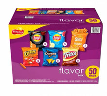 Frito-Lay Mezcla de sabores, paquete variado, 50 unidades.