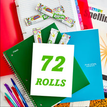 Paquete variado de rollitos de frutas, 0,5 oz, paquete de 72.