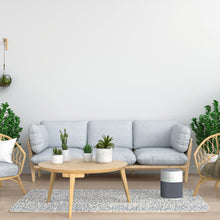 Purificador de aire inteligente GermGuardian Airsafe+ con filtro HEPA, luz UV-C y monitor de calidad del aire