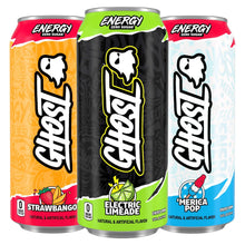 Ghost Energy Drink, Variety Pack, 16 fl oz, 18-count