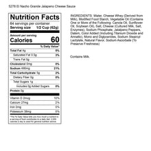 Medalla de Oro El Nacho Grande Jalapeño Nacho Cheese (bolsa de 140 oz, 4 ct.)