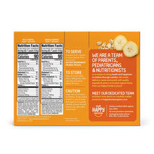 HappyTOT Organics Super Morning Pouch, Paquete variado de manzana y canela y arándano y plátano, 12 unidades, 4 oz.