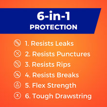 Bolsas de basura con cordón Hefty Ultra Strong, sin perfume, 33 galones, 90 unidades.