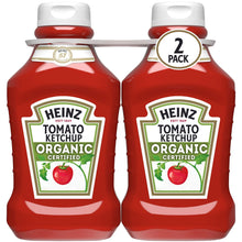 Heinz Organic Certified Tomato Ketchup, 44 oz., 2 pk.