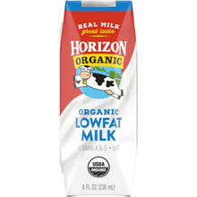 Horizon, Organic Low-fat Milk, 8 oz, 18-Count