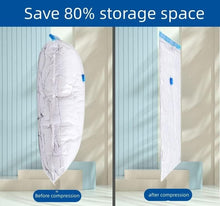 Spacesaver Premium Vacuum Storage Bags, Double-Zip Seal, Triple-Seal Turbo Valve, 80% More Storage, Includes Hand Pump, Roll-Up Design, Pack of 6 in 3 Different Sizes.(49*60cm) (70*100) (60*80cm)