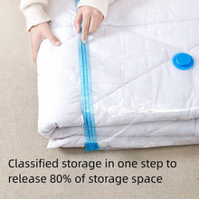 Spacesaver Premium Vacuum Storage Bags, Double-Zip Seal, Triple-Seal Turbo Valve, 80% More Storage, Includes Hand Pump, Roll-Up Design, Pack of 6 in 3 Different Sizes.(49*60cm) (70*100) (60*80cm)