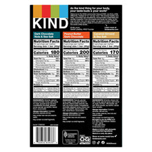KIND Nut Bar, Variety Pack, 1.4 oz, 22-count