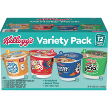 Kellogg's Variety Pack Single Serve Cereals, 12 pk.