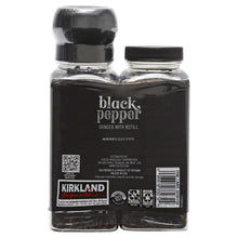 Kirkland Signature, Black Pepper with Grinder, 6.3 oz, 2-Count