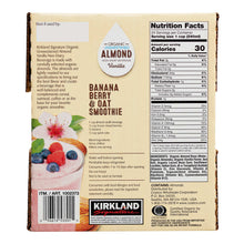 Kirkland Signature, Organic Almond Beverage, Vanilla, 32 fl oz, 6-Count