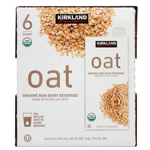 Kirkland Signature, Organic Non-Dairy Oat Beverage, 32 oz, 6-count