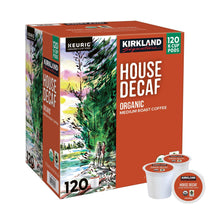 Kirkland Signature Coffee Organic House Decaf K-Cup Pod, 120-count