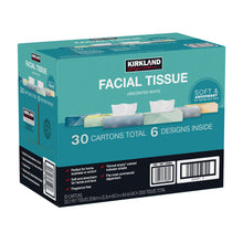 Kirkland Signature Facial Tissue, 2-Ply, 110-count, 30-pack