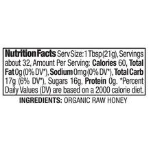 Miel cruda orgánica Kirkland Signature, 24 oz, paquete de 3 unidades
