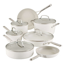KitchenAid 12-piece Hard Anodized Ceramic Non-Stick Cookware Set