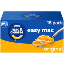 Kraft Easy Mac Original Flavor Single-Serve Pouches 18 pk.
