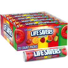 Caramelos duros Life Savers de 5 sabores, 1.14 oz., paquete de 20.