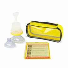 Kit de viaje amarillo LifeVac: dispositivo de succión portátil, botiquín de primeros auxilios para niños y adultos, dispositivo de succión portátil para las vías respiratorias de niños y adultos.