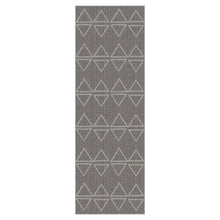Lyon Runner by Baldosa, Grey Mountain, 2’ x 6’, 2-pack