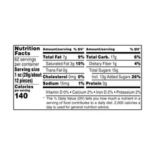 M&M's Chocolate Candy, Maní, Frasco de 62 oz