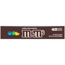 M&M's de chocolate con leche, tamaño normal, 48 unidades de 48 g (1,69 oz)
