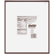 M&M's de chocolate con leche, tamaño normal, 48 unidades de 48 g (1,69 oz)