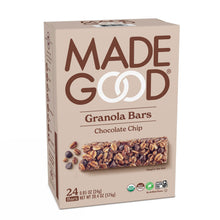 Barras de chocolate con chispas MadeGood, 0.85 oz., paquete de 24.