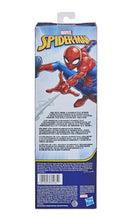 Marvel: Figura de acción de Spiderman de la serie Titan Hero para niños y niñas (12")