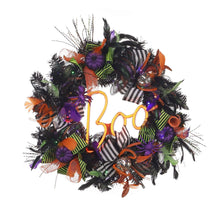 Member's Mark 26" Pre-Lit Neon BOO Wreath