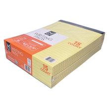 Member'S Mark Legal Writing Pad - Perforated Canary 15-Pack