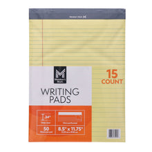 Member'S Mark Legal Writing Pad - Perforated Canary 15-Pack