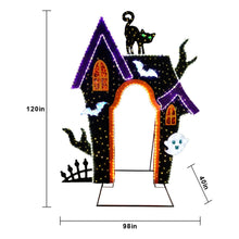 Member's Mark 10' Pre-Lit Haunted House Arch