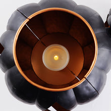 Member's Mark Pre-Lit Black Metal Jack-O-Lantern, Set of 3