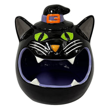 Member's Mark Pre-Lit Ceramic Cat Halloween Candy Bowl