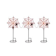 Member's Mark Pre-Lit Spiderweb Lawn Stakes, Set of 3