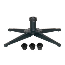 Árbol de Navidad artificial de metal con soporte de hasta 2,3 m de altura y 3,8 cm de diámetro, verde, de Holiday Time