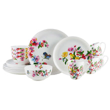 Mikasa Butterfly Garden Bone China 16-piece Dinnerware Set