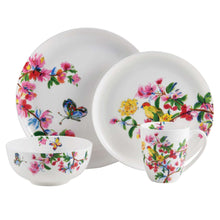Mikasa Butterfly Garden Bone China 16-piece Dinnerware Set