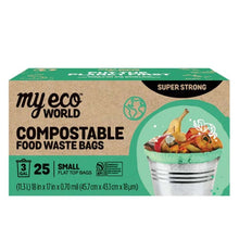 Bolsa compostable para residuos de alimentos MyEcoWorld de 3 galones, 150 unidades