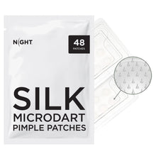 Parches para granos NIGHT Silk Microdart, 48 unidades