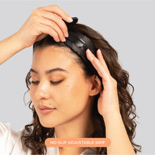 Diadema vegana de satén para maquillaje y cuidado de la piel NIGHT, paquete de 2.