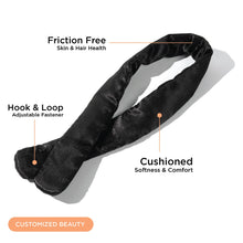 Diadema vegana de satén para maquillaje y cuidado de la piel NIGHT, paquete de 2.