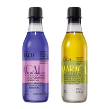 Dúo de aceites de ducha trifásicos Natura Ekos, 200 ml cada uno