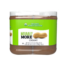 Naturally More Organic Peanut Butter, Creamy, 28 oz, 2-count